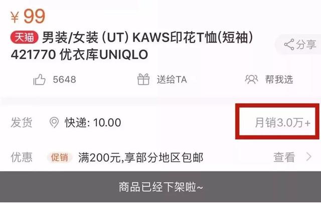 Kaws联名款遭疯抢，归功于优衣库极其高明的营销手段